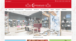 Desktop Screenshot of cuisinarum.at