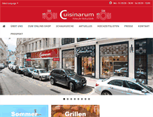 Tablet Screenshot of cuisinarum.at